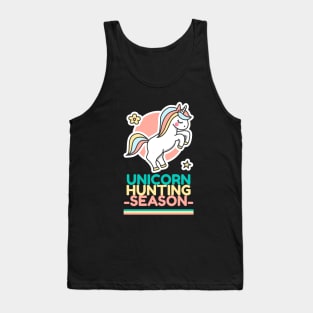 unicorn hunting season Tank Top